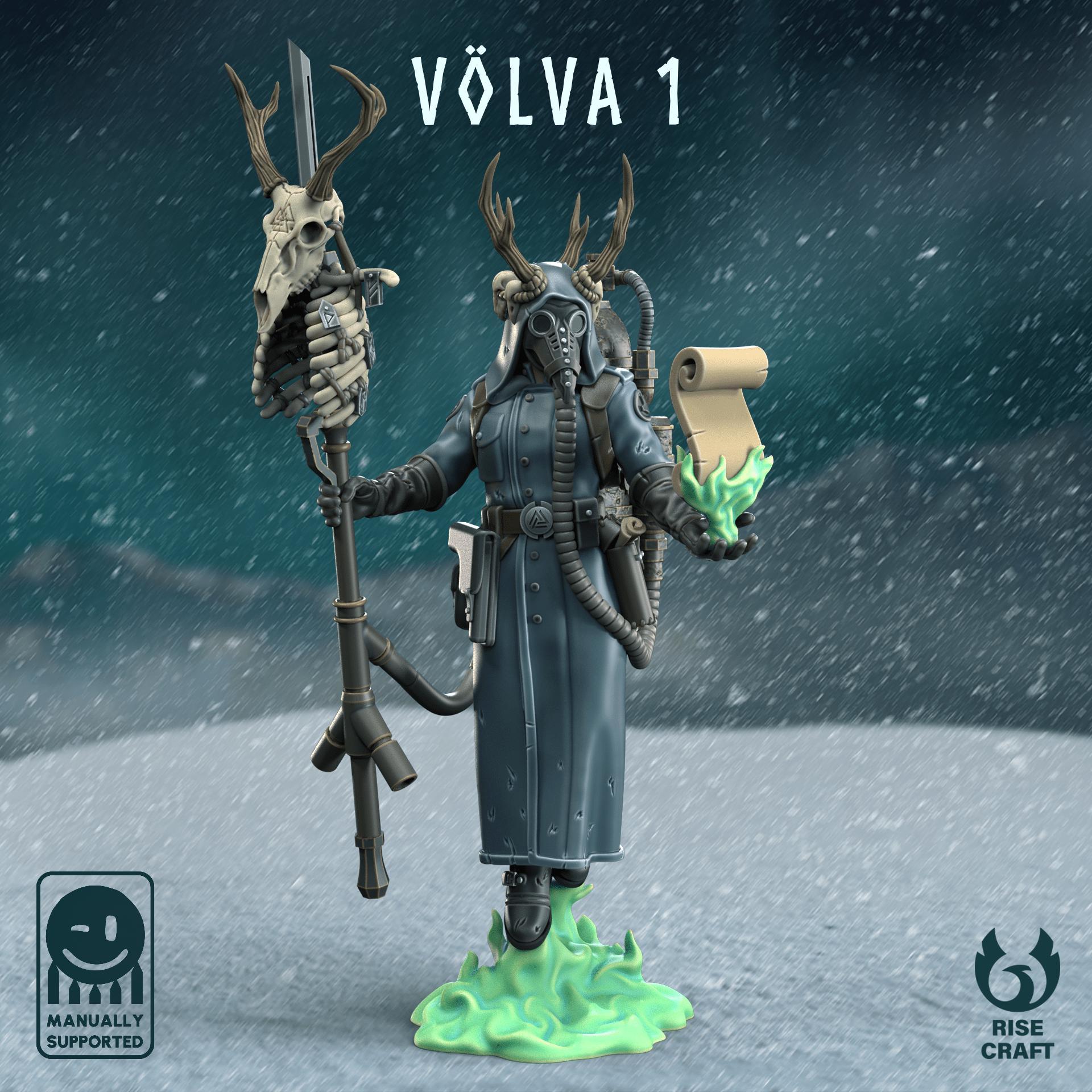 新品未開封　灯争大戦 ミシックエディション[MED-WAR] Volva (x1) | Trenches of Midgard | 32mm Scale | Rise Craft - Etsy