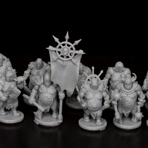 Chaos Ogres | Chaos | 10mm scale