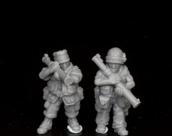 M72 LAW (x2) | US Marine Corps | Vietnam | 3DBreed Miniatures | 15mm scale