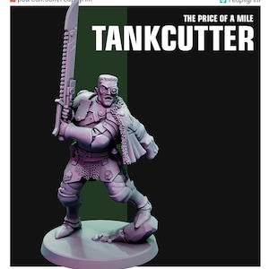 Tank Cutter (x1) | 32mm scale | Red Pilgrim Miniatures