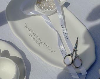 Engagement tray and coffee tray | Söztepsi | Nisantepsi | Damatkahvesi