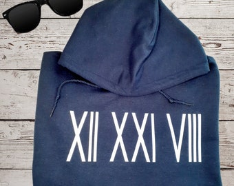 Personalisierter Hoodie, Unisex Hoodie, Personalisierter Hoodie, Geschenk Hoodie für Mama, Geschenk Hoodie für Papa, Geburtstag Hoodie.