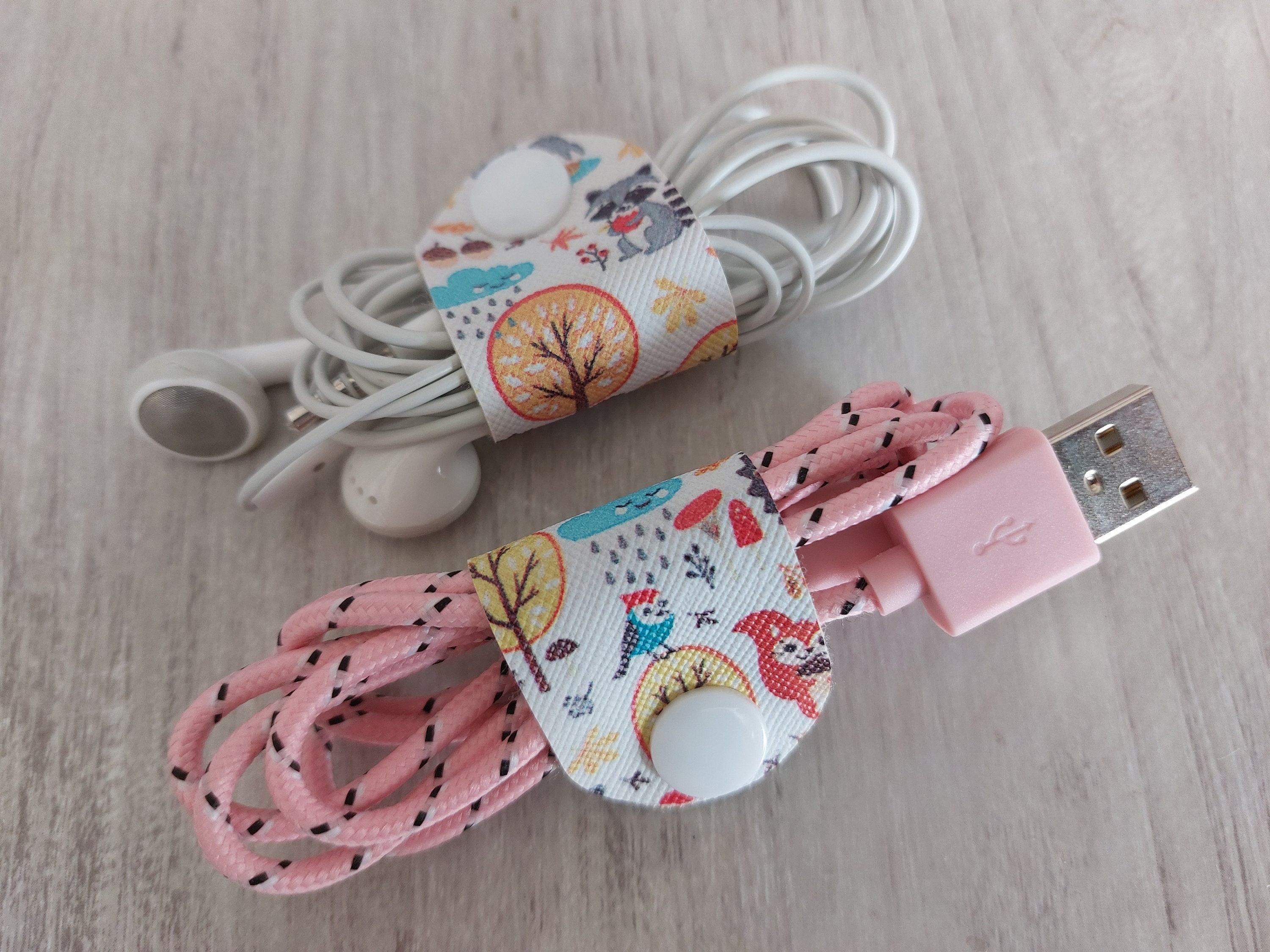 Sew Charger Holder Diy X Woodland Animals Themed Cable Tidies