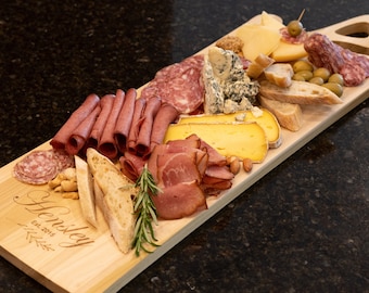 Extra Large Personalized Charcuterie Board