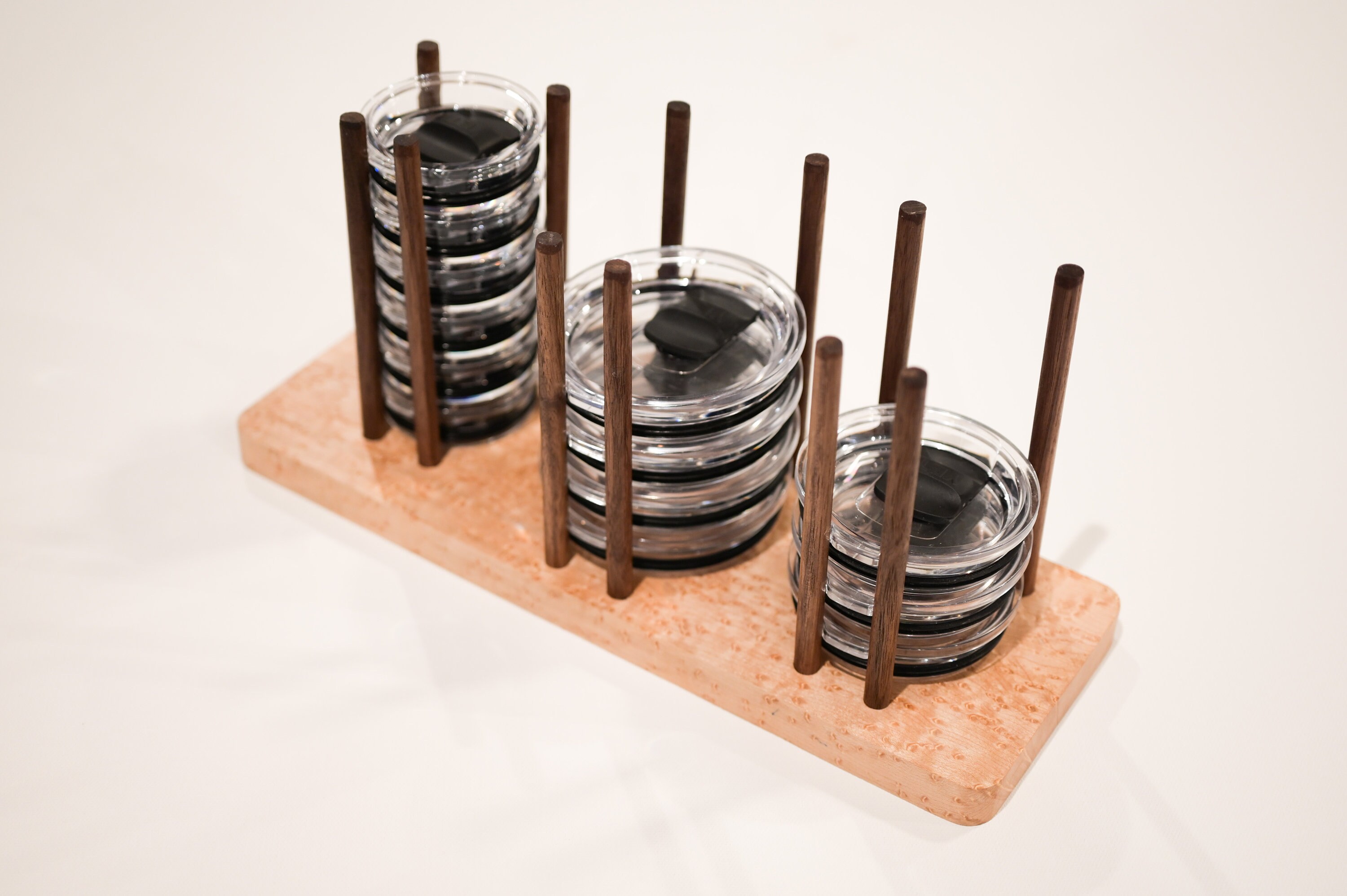 Large Yeti Lid Organizer Birdseye Maple Yeti Lid Holder Etsy