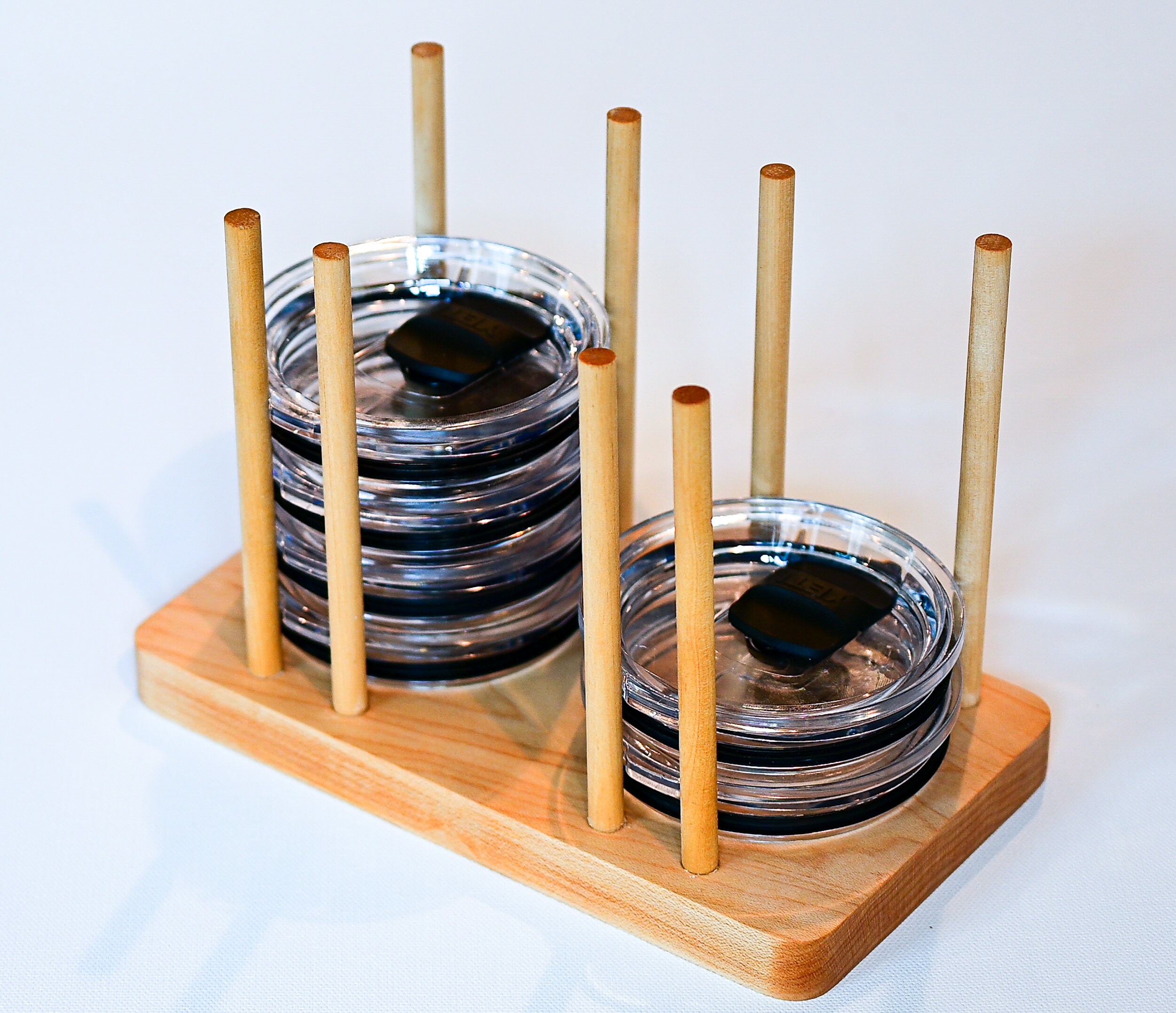 Maple Yeti Lid Organizer, Yeti Lid Storage, Yeti Lid Cabinet Storage - Etsy