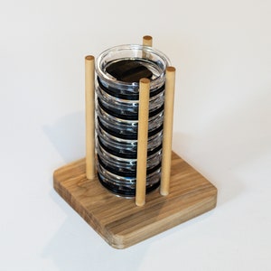 Ambrosia Maple Yeti Lid Organizer, Yeti Lid Storage, Yeti Lid Cabinet Storage