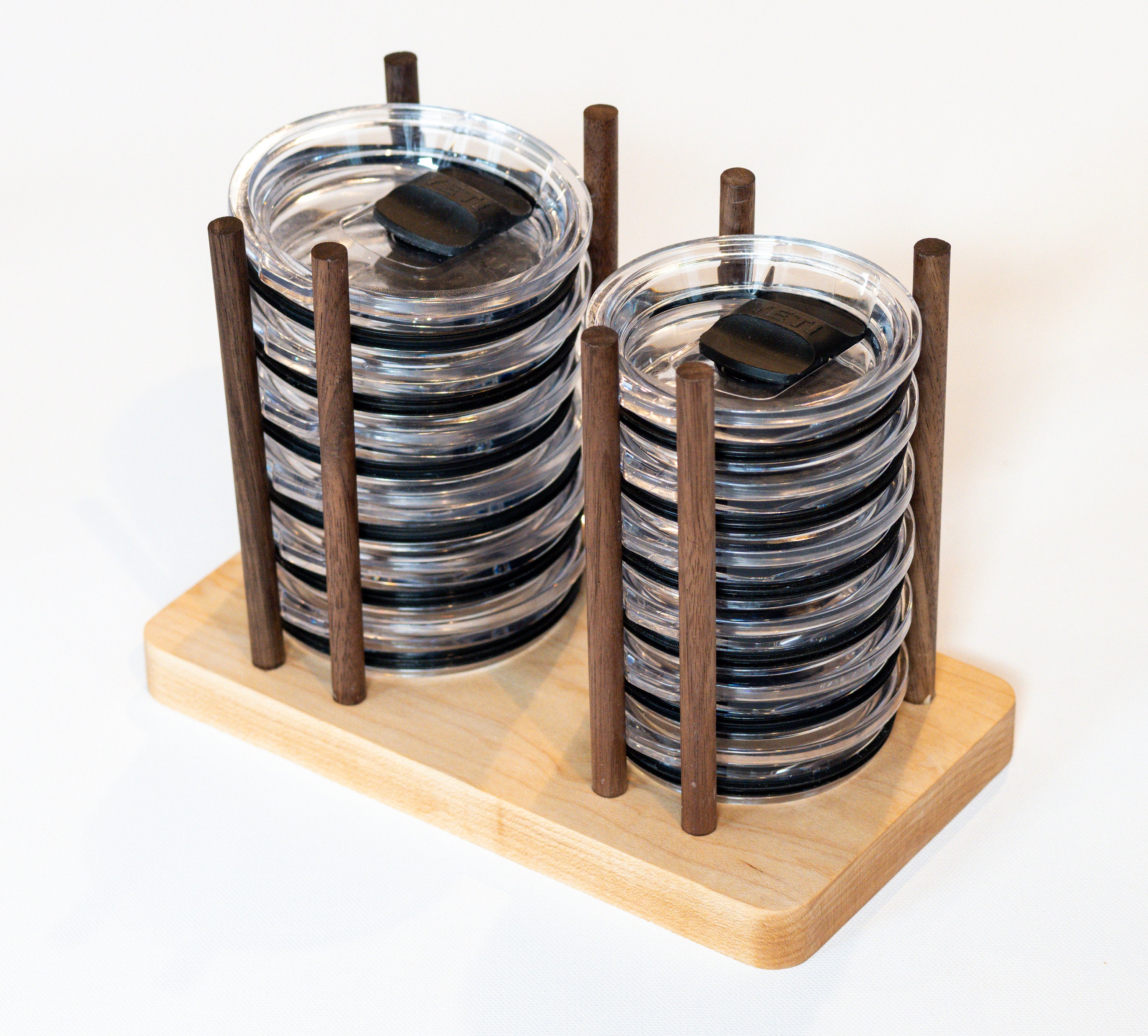 Maple Yeti Lid Organizer, Yeti Lid Storage, Yeti Lid Storage Etsy