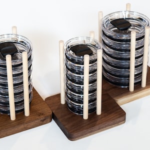 Walnut Yeti Lid Organizer, Yeti Lid Storage, Yeti Lid Cabinet Storage