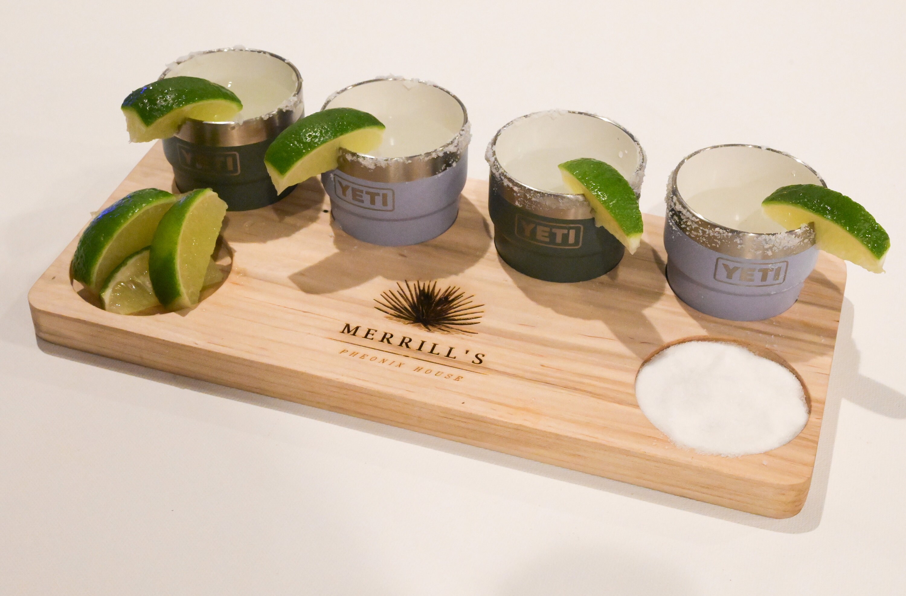 Personalized Tequila Flight Board for Yeti 4 Oz Cups, Beer Flight, Shot