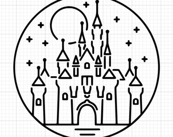 Disney World Castle Etsy Disney World Castle Etsy