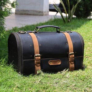 Personalized Leather Tool Bag Box | Tool instruments Carry Organizer | Groomsmen Gift, Custom Gift for Men, Gifts for Builders