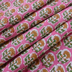 By Yards Hand Block Print Fabric, Indian Cotton Fabric, Printed Cotton Fabric, Cotton Printed Fabric, Printed Fabric, Block Print Fabric
