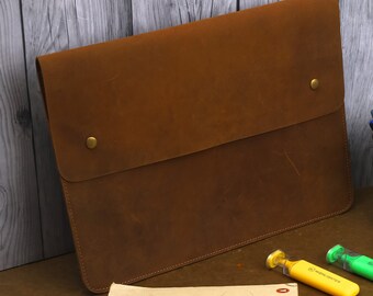 Leder-Papier-Etui File Organizer | Personalisiertes Papier-Portfolio, A4 Dokumenten-Dateiordner | Beste Geschenke für Sie und Ihn 14Lx0.5WX10H Inch