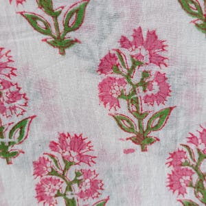 Indian Hand Block print cotton fabric, loose cotton fabric, 100% cotton Handmade fabric, Fabric for Sewing, Crafting, Upholstery, Curtains Women Dress
#Hand Print cotton fabric
#Indian block print
#Handmade cotton fabric
#Vintage cotton fabric
#wooden block print fabric
#minimalist block print
#Upholstery block print fabric
#Fabric for home decor
#fabric by yards
#Eco-friendly cotton fabric
#Sustainable fabric
#Natural dyed fabric
#floral Print cotton fabric
#green and pink print cotton fabric