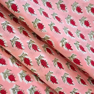 By Yards Hand Block Print Fabric, Indian Cotton Fabric, Printed Cotton Fabric, Cotton Printed Fabric, Printed Fabric, Block Print Fabric