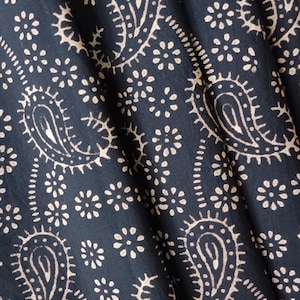 By Yards Hand Block Print Fabric, Indian Cotton Fabric, Printed Cotton Fabric, Cotton Printed Fabric, Printed Fabric, Block Print Fabric