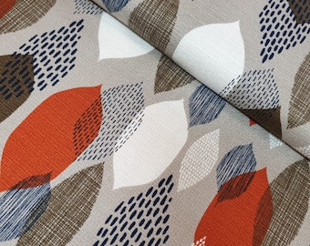 Cloud 9 fabrics: Canvas Ground Cover Red Homestyle by Eloise Renouf