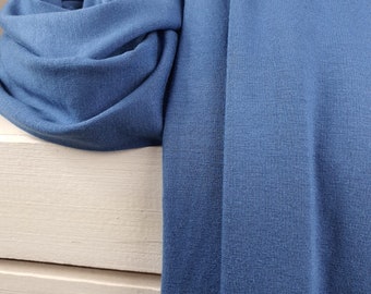 Lillestoff Jersey Modal Uni Blau