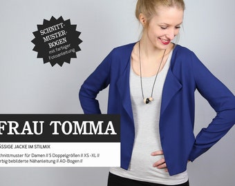 Studio Prêt pour la coupe Modèle MRS. TOMMA Jacket Style Mix