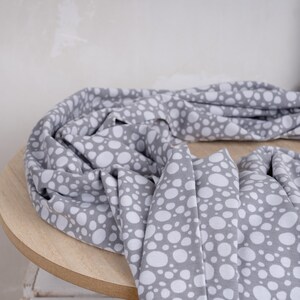 Fabric Uncle Jersey Organic Janeas World Gray