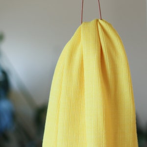 Mind The Maker Viscose Trim Knit Flashing Yellow