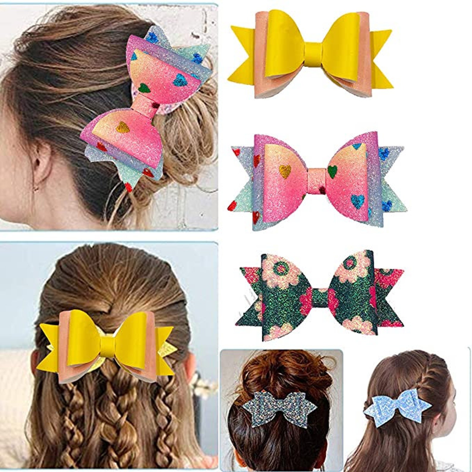 Sizzix Hair Bow Die/sizzix Bow Die/leather Cutting Die/bow Etsy