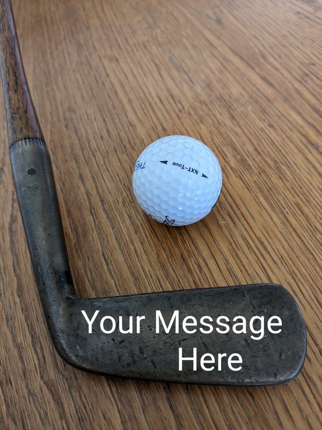 Engraved Putter 100 Year Old you Choose Message Unique Etsy