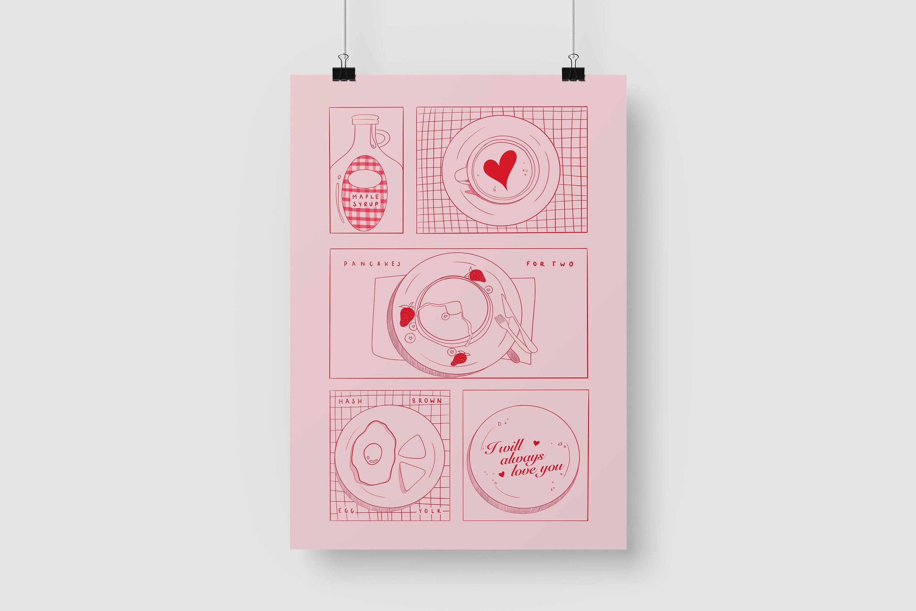 Harry Styles Keep Driving Pancakes for Two Inspired Art Print Etsy