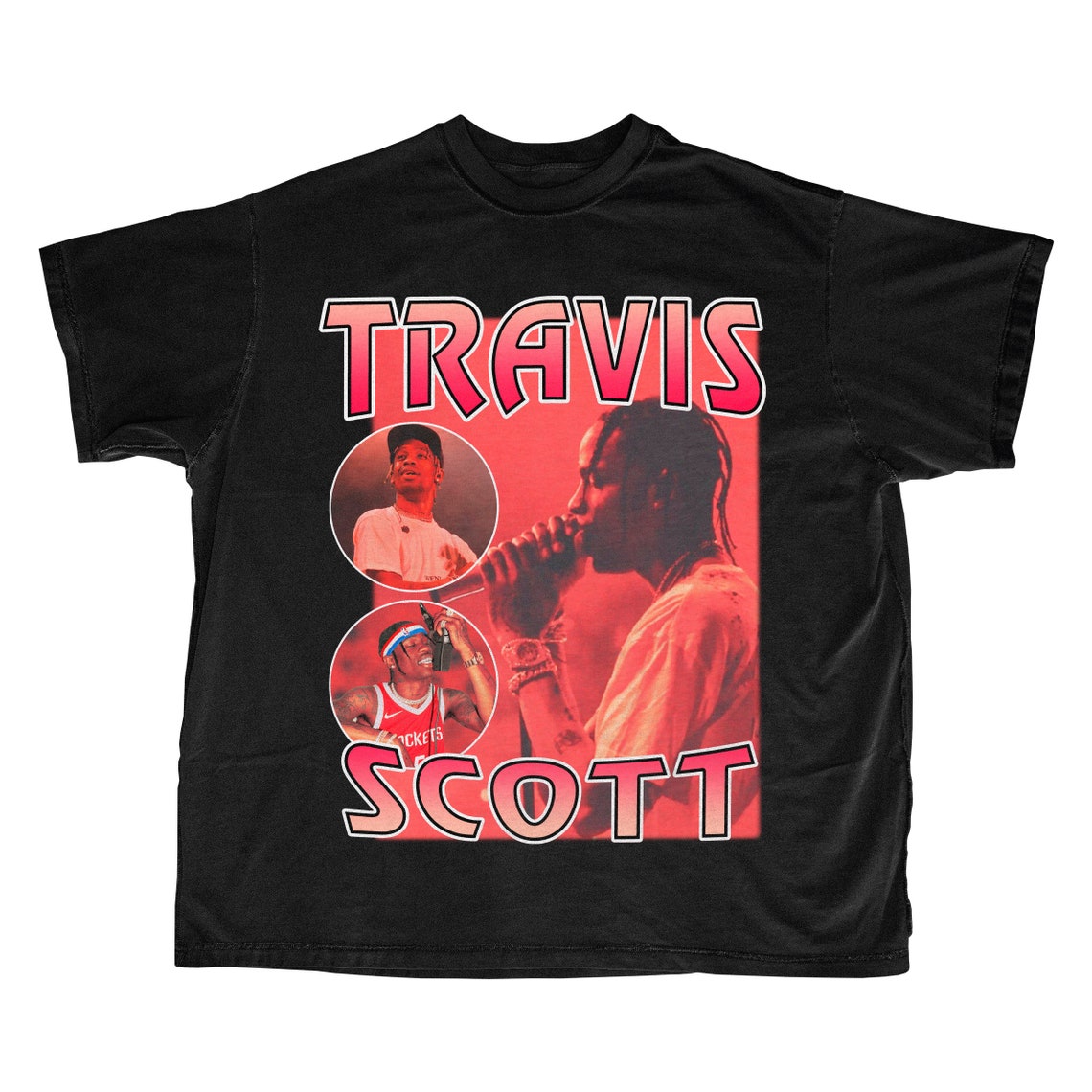 travis scott tee size chart