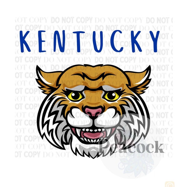 Kentucky PNG, KY, Bluegrass, SEC, Southern, Wildcat, Smokey Graphic, Mascot, Game, Big Blue Lexington