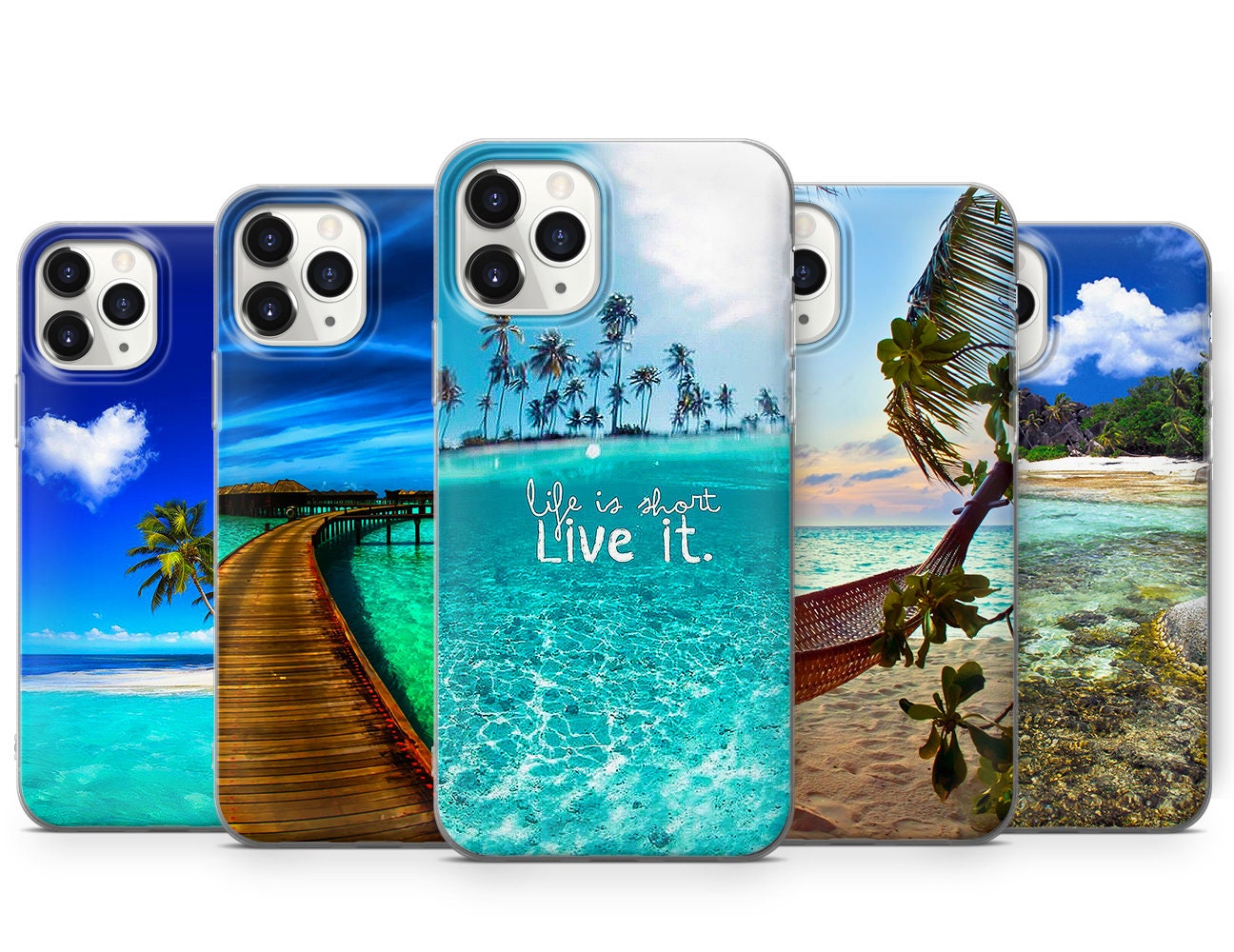 Beach Sea Ocean phone case for iPhone 12 11 X Xs Xr 8 7 6 5 Etsy