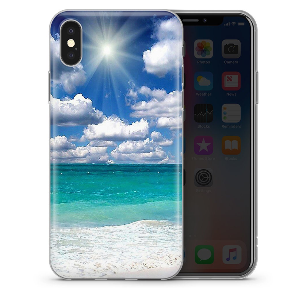 Beach Sea Ocean phone case for iPhone 12 11 X Xs Xr 8 7 6 5 Etsy