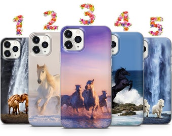 Spreek luid tafel breedte Paard Telefoon Case Voor iPhone 14 13 12 11 Xr Xs X Samsung - Etsy België