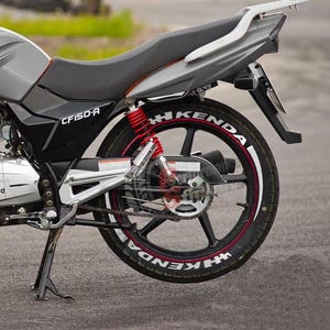 Motorcycle Tire Lettering KENDA Tyre lettering Permanent Tyre Decal Sticker SET -Fast Shipping-