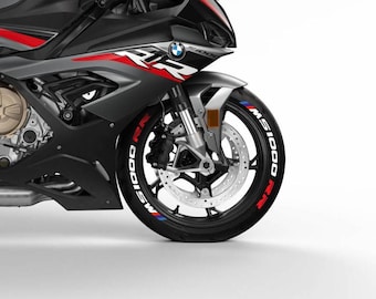 Motorcycle M PERFORMANCE MS1000RR Tire Lettering Motobike Tyre lettering Tyre Decal Sticker -Fast Shipping-