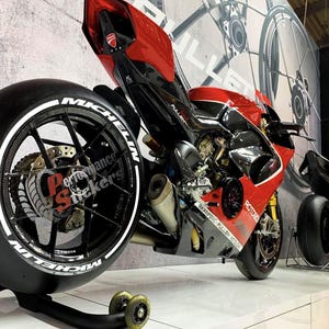 Juego de calcomanías adhesivas permanentes para neumáticos de motocicleta Michelin con letras para neumáticos - Envío rápido -