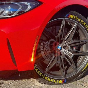 Tire Lettering for M PERFORMANCE Tyre lettering universal Stickers -Fast Shipping-