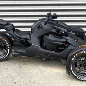 Tire Lettering Permanent SPYDER Can-Am raised Tyre Sticker fits MOTORCYCLE 15"-17"Set for 3 Tyres letters universal fitment-Express Shipping