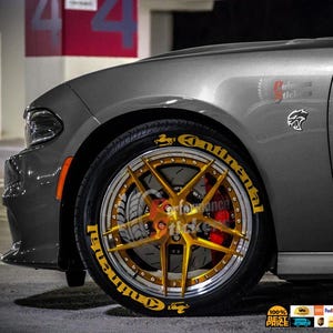Tire Lettering for CONTINENTAL Tyre lettering universal Tyre Decal Stickers -Fast Shipping-