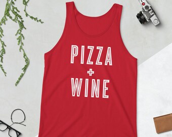 Pizzas Friends Tank Top Pizza Tank Top Pizza Gym Shirt Funny Gym Tank Top Funny Food Tank Pizza Lover Tank Top Pizza Lover Gift
