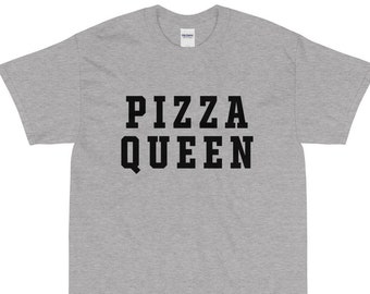 Pizza Queen T-Shirt, Pizza T-Shirt, Pizza Lover Shirt, Pizza Lovers T Shirt, Pizza Lover Gift, Funny Food Shirt, Funny T-Shirt, Pizza Shirt