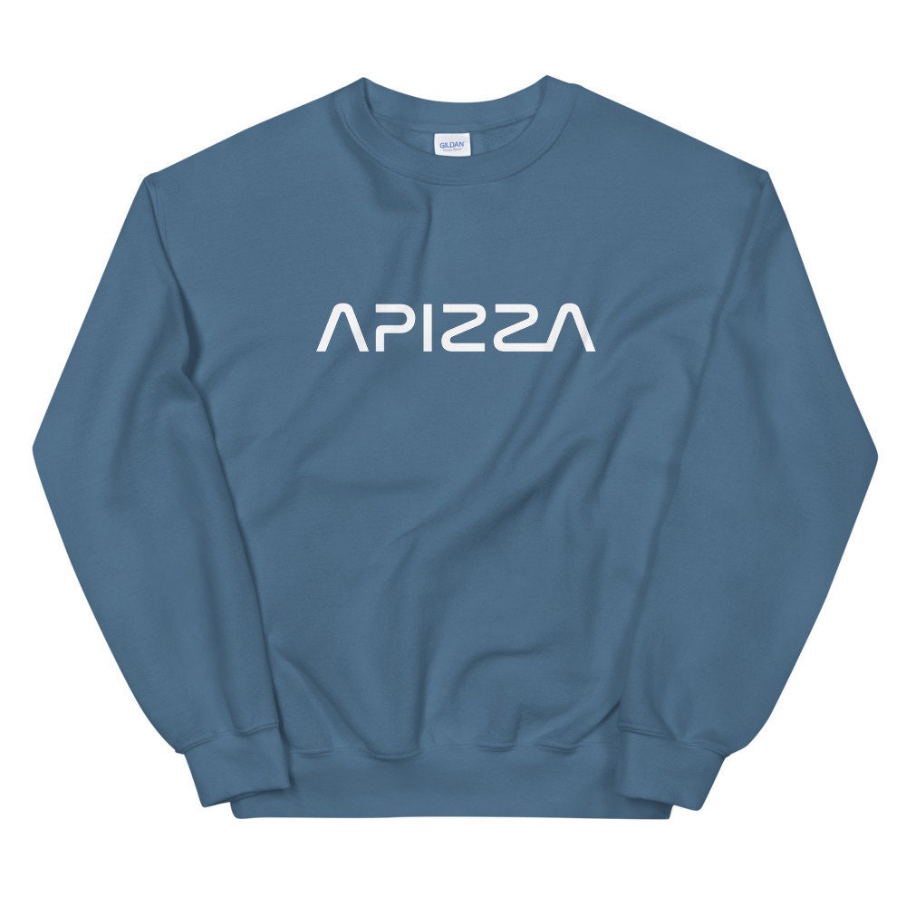 Sweat-shirt Apizza, sweat-shirt pizza, sweat-shirt Pizza Lover, sweat-shirt Pizza Lovers, Pizza Lover Gift, Funny Food Shirt, Chemise Apizza