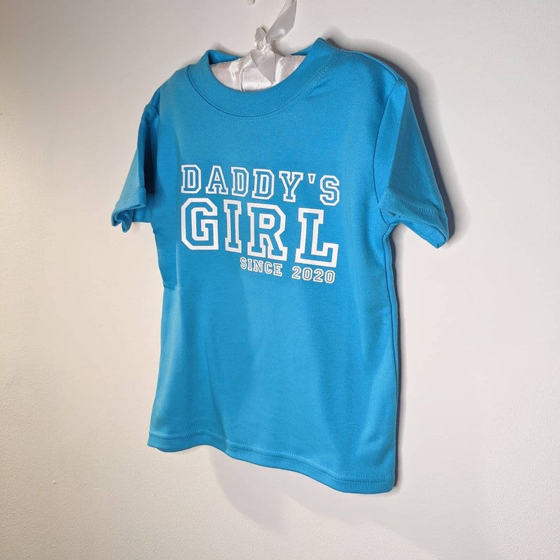 Daddy/'s Boy since 20202021 T-shirt Father/'s Day T-shirt Daddy/'s Girl Since 20202021 T-shirt