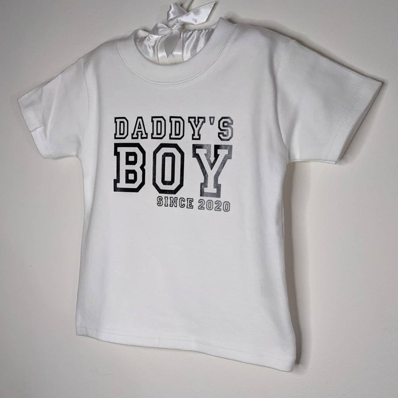 Daddy/'s Boy since 20202021 T-shirt Father/'s Day T-shirt Daddy/'s Girl Since 20202021 T-shirt