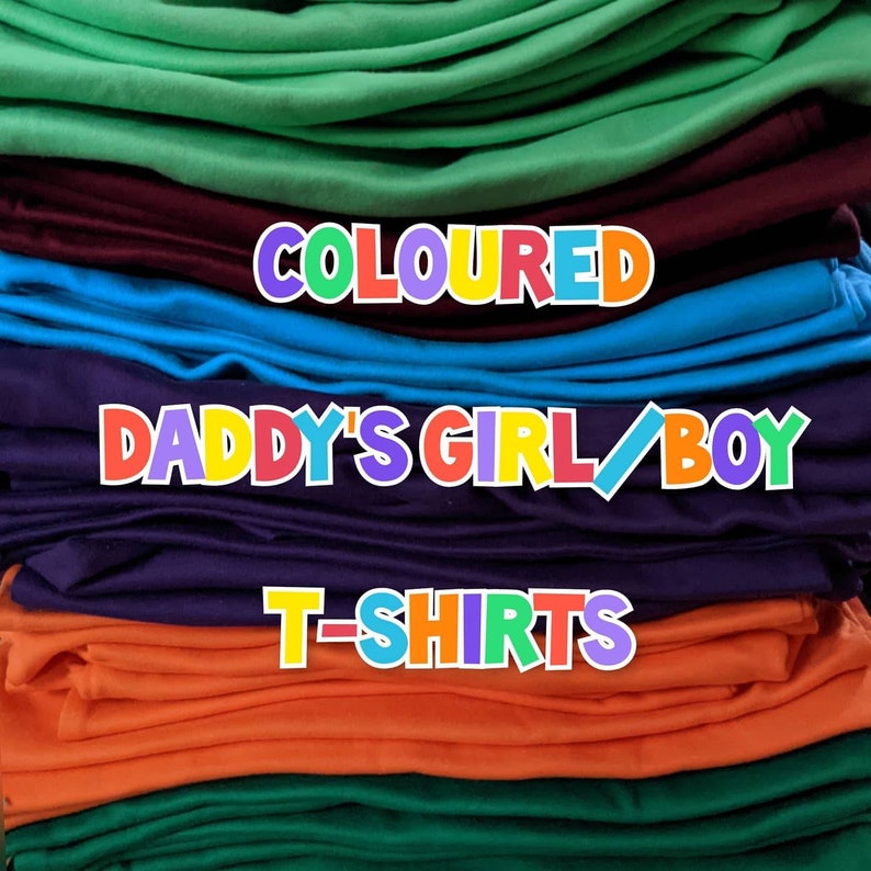 Daddy/'s Boy since 20202021 T-shirt Father/'s Day T-shirt Daddy/'s Girl Since 20202021 T-shirt