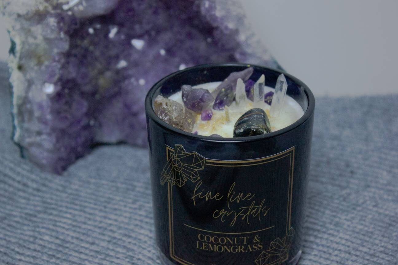 Beautiful Crystal Candles Etsy