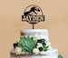 Dinosaur  cake topper, Dinosaur party, Dino table decoration, Party decor, Cake Decorations, Party supplies, Party decorations 
