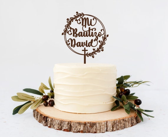 Oblea bautizo personalizada para tarta Nº 364 - Fantastic Cake