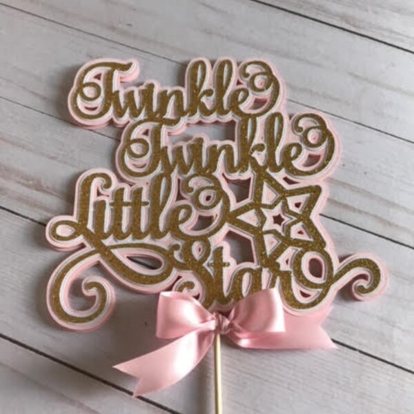 Twnkle Twnkle Lttle Star Cake Topper Decoratons Cake Toppers - View #6